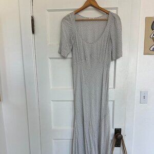 Scoop Neck Lily Ashwell Maxi Dress